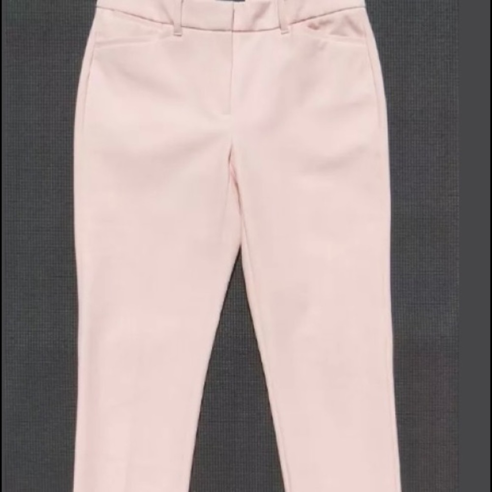 White House Black Market Pink Ankle Pants
